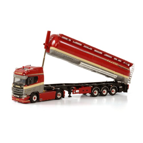 WSI 01 3897 Scania R NG Highline Bulk Tipper Silo Trailer Faasse